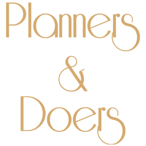 Planners and Doers - Logo dorado